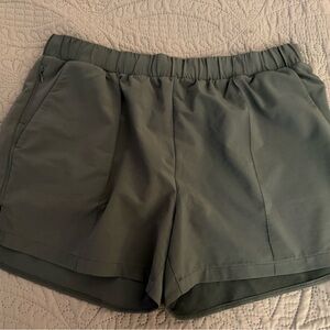 Zella Olive Athletic Shorts